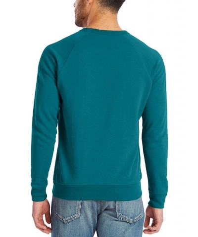 Men's Washed Terry Challenger Sweatshirt Dark Teal $39.42 Sweatshirt