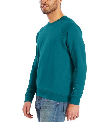 Men's Washed Terry Challenger Sweatshirt Dark Teal $39.42 Sweatshirt