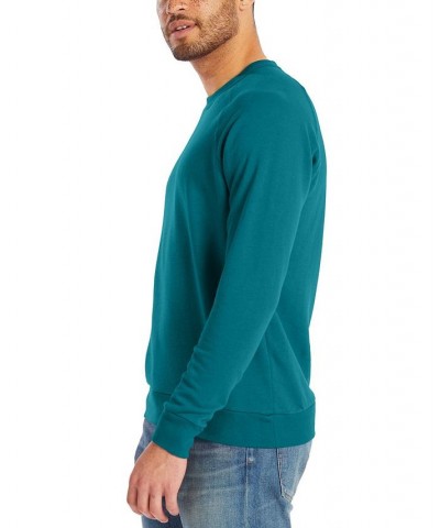 Men's Washed Terry Challenger Sweatshirt Dark Teal $39.42 Sweatshirt