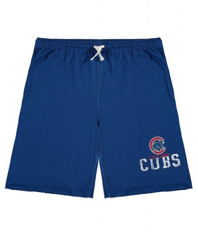 Men's Royal Chicago Cubs Big and Tall French Terry Shorts $28.80 Shorts