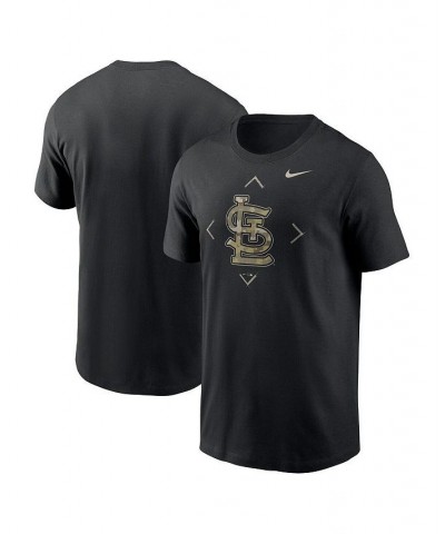 Men's Black St. Louis Cardinals Camo Logo T-shirt $21.60 T-Shirts