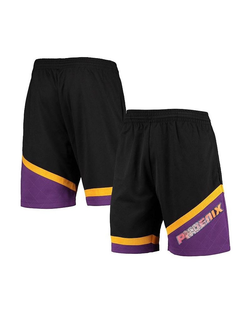 Men's Black Phoenix Suns Hardwood Classics 75th Anniversary Swingman Shorts $85.00 Shorts