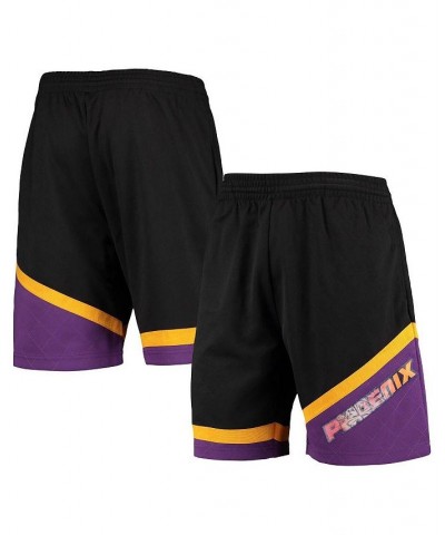 Men's Black Phoenix Suns Hardwood Classics 75th Anniversary Swingman Shorts $85.00 Shorts