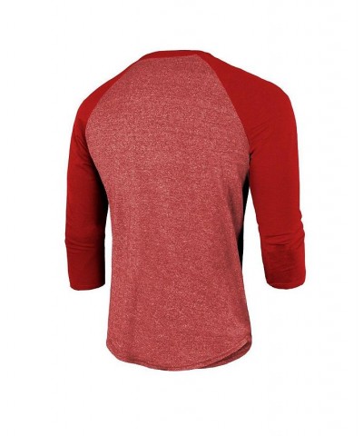 Men's Threads Red Kansas City Chiefs Super Bowl LVII Tri-Blend Make It Happen Raglan 3/4 Sleeve T-shirt $24.36 T-Shirts