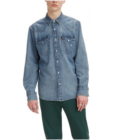 Men's Classic Standard Fit Western Shirt PD02 $28.70 Shirts