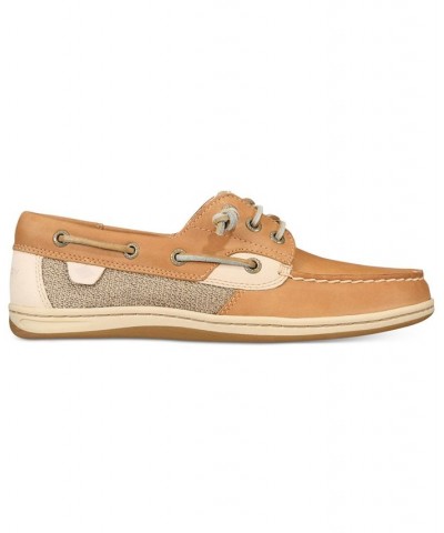 Women's Songfish Boat Shoes Tan/Beige $35.20 Shoes