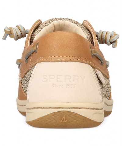 Women's Songfish Boat Shoes Tan/Beige $35.20 Shoes