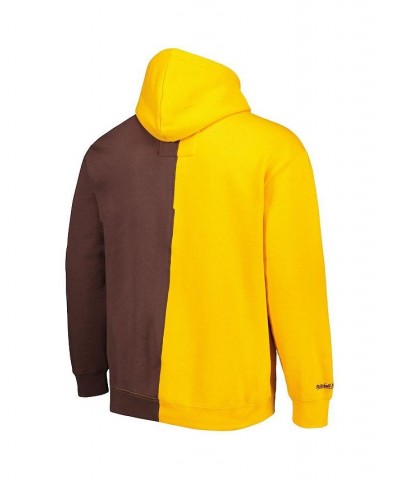 Men's Gold, Brown San Diego Padres Fleece Full-Zip Hoodie $40.30 Sweatshirt