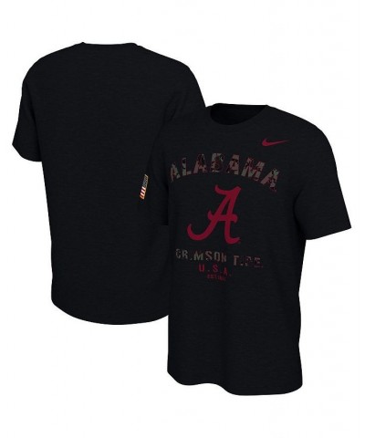 Men's Black Alabama Crimson Tide Veterans Day T-shirt $16.95 T-Shirts