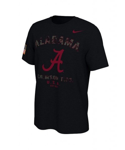 Men's Black Alabama Crimson Tide Veterans Day T-shirt $16.95 T-Shirts