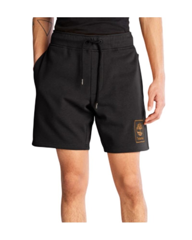 Men's Stack Logo Sweatshort Black $23.78 Shorts