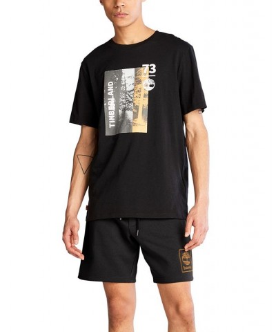 Men's Stack Logo Sweatshort Black $23.78 Shorts