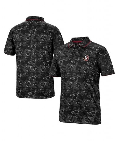 Men's Black Florida State Seminoles Speedman Polo Shirt $27.50 Polo Shirts