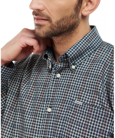 Men's Henderson Thermal Weave Shirt Blue $23.77 Shirts