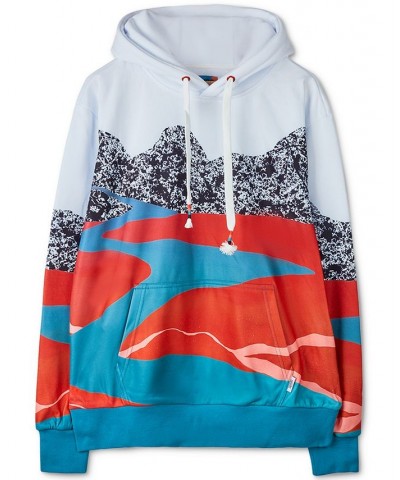 Men's Elle Oasis Abstract-Print Hoodie Multi $48.96 Sweatshirt