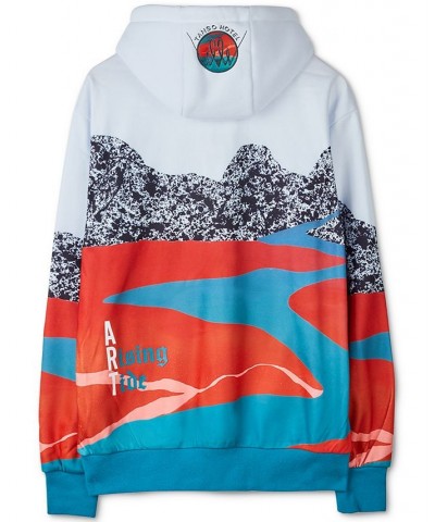 Men's Elle Oasis Abstract-Print Hoodie Multi $48.96 Sweatshirt