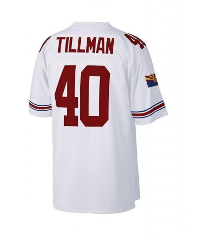 Men's Pat Tillman White Arizona Cardinals Legacy Replica Jersey $81.60 Jersey