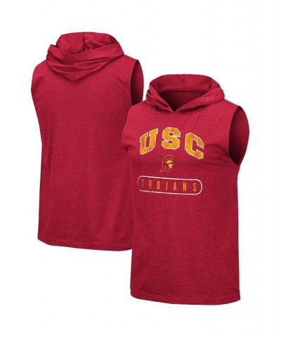 Men's Cardinal USC Trojans Varsity Team Hoodie Tank Top $18.00 T-Shirts