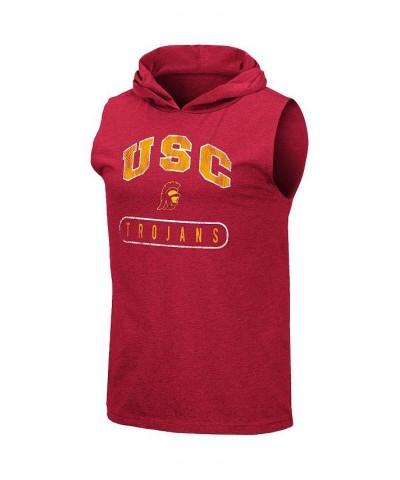 Men's Cardinal USC Trojans Varsity Team Hoodie Tank Top $18.00 T-Shirts