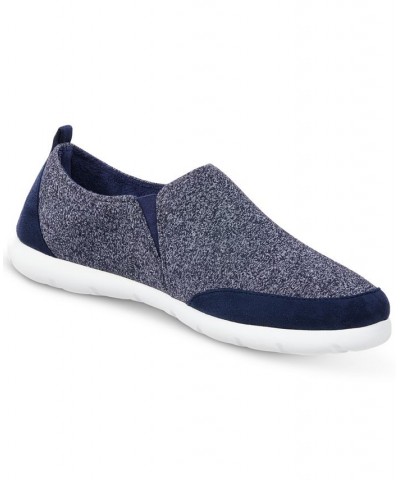 Signature Men's Zenz Sport-Knit Indoor/Outdoor Slippers Blue $15.34 Shoes