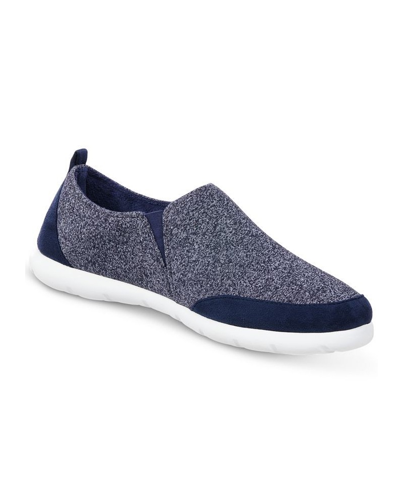 Signature Men's Zenz Sport-Knit Indoor/Outdoor Slippers Blue $15.34 Shoes