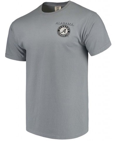 Men's Gray Alabama Crimson Tide Comfort Colors Campus Scenery T-shirt $19.32 T-Shirts