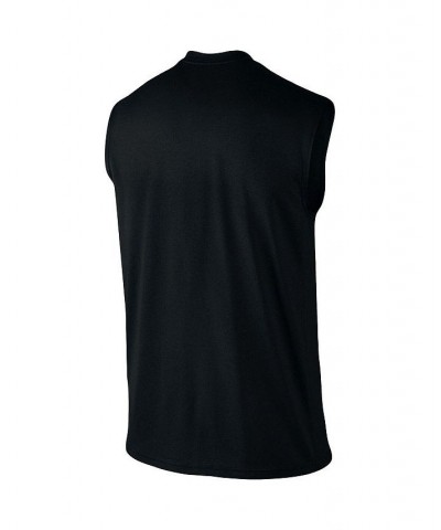 Men's Black Texas Longhorns Wordmark Drop Legend Performance Tank Top $28.99 T-Shirts