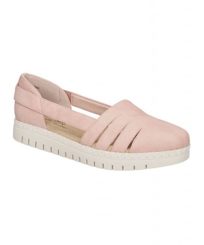 Women's Bugsy Comfort Slip-on Flats Pink $26.00 Shoes