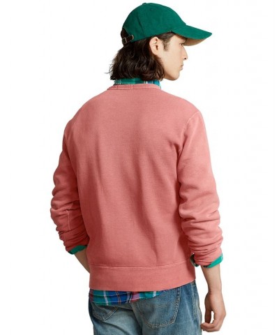 Men's U of Polo Fleece Sweatshirt Red $33.94 Sweatshirt