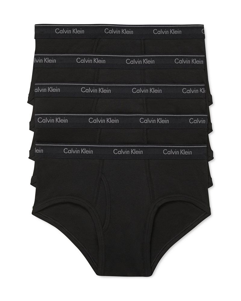 Men's Cotton Classics Briefs, 5-Pack Black $27.43 Underwear