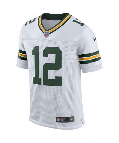 Men's Aaron Rodgers White Green Bay Packers Classic Elite Player Jersey $96.57 Jersey