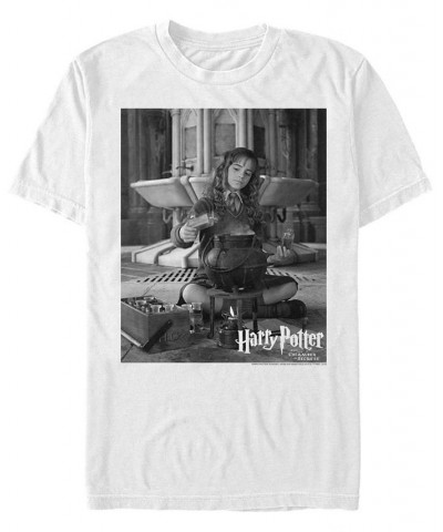 Men's Hermione Potions Short Sleeve Crew T-shirt White $20.64 T-Shirts