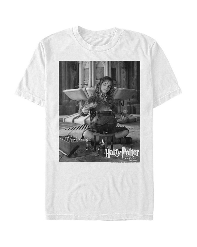 Men's Hermione Potions Short Sleeve Crew T-shirt White $20.64 T-Shirts