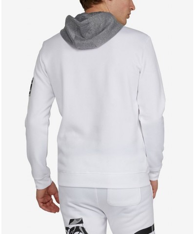 Men's Big and Tall Liquidize Hoodie White $33.06 Sweatshirt