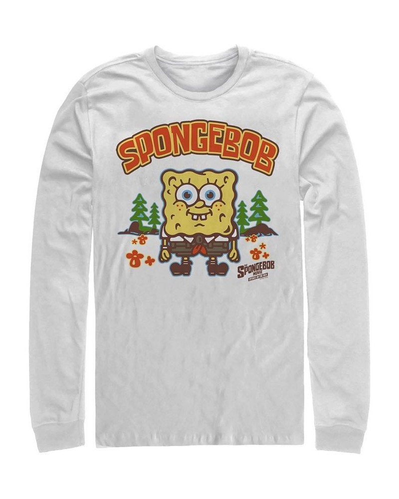 Men's Spongebob Tee White $18.00 T-Shirts