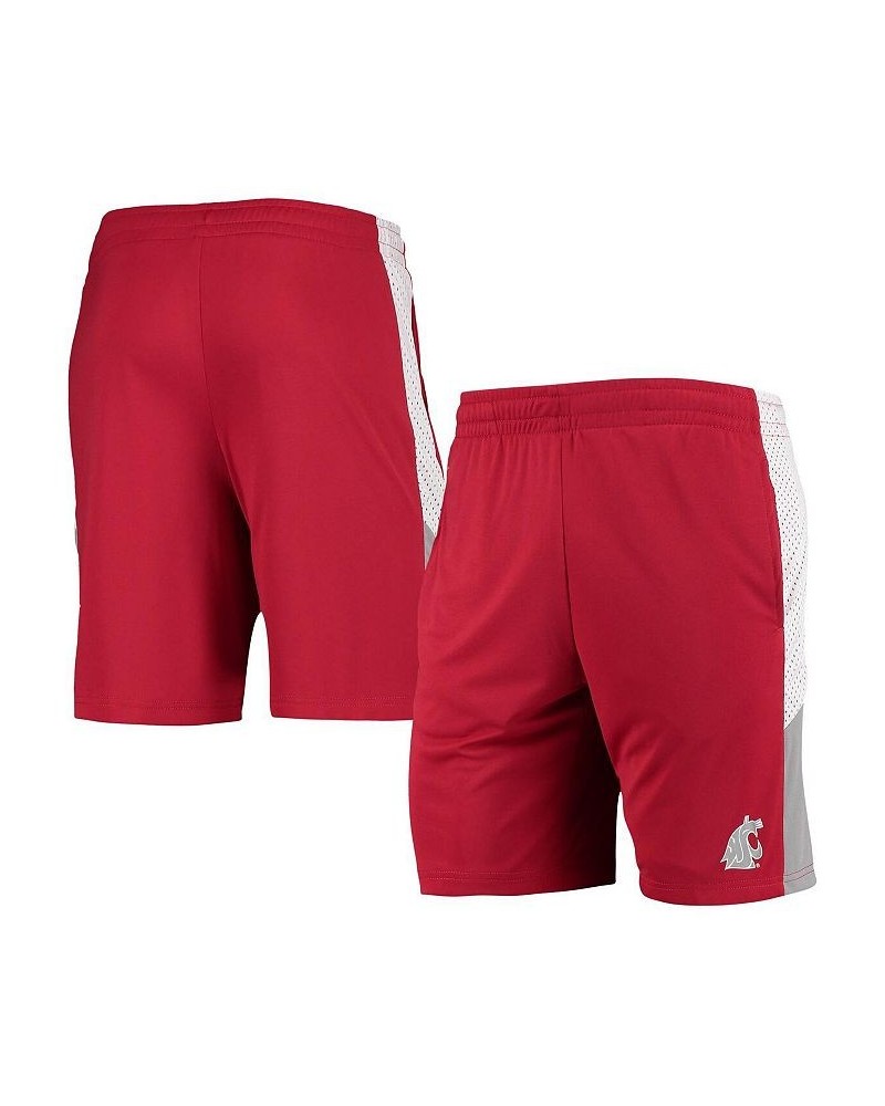 Men's Crimson Washington State Cougars Very Thorough Shorts $17.60 Shorts