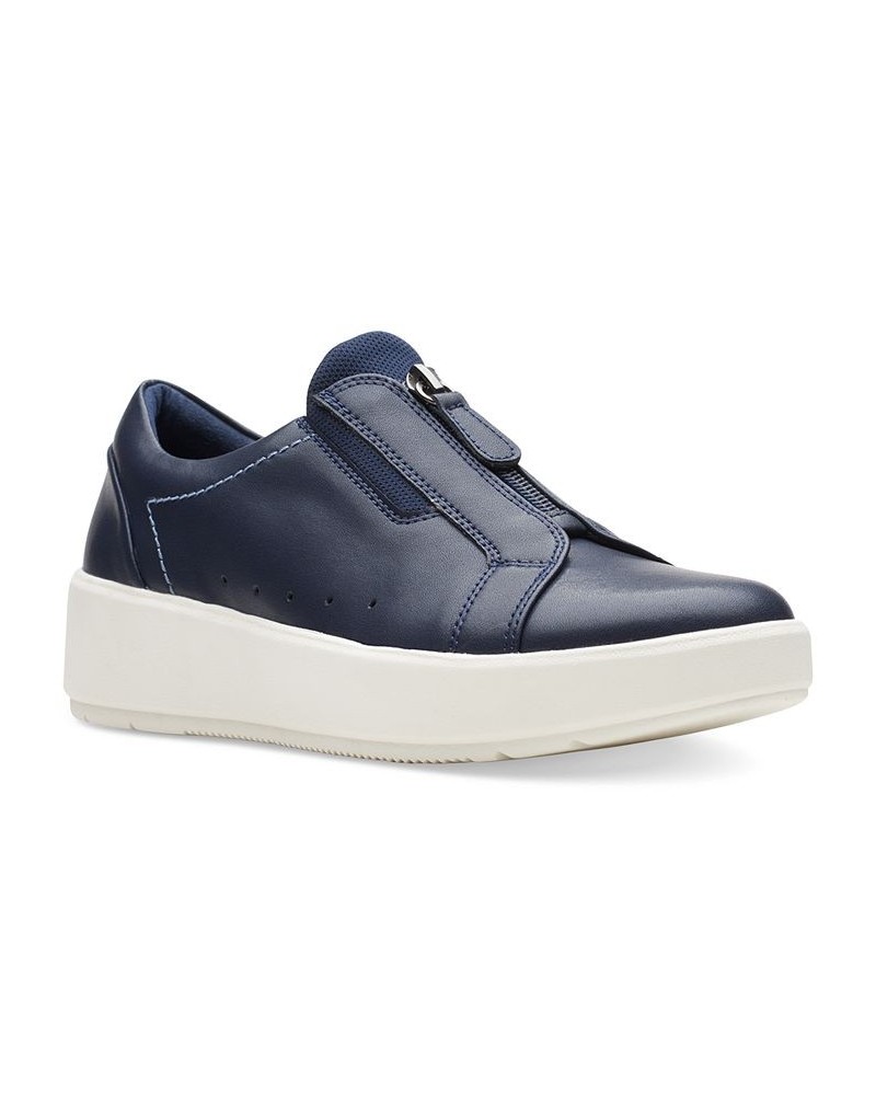 Women's Layton Rae Sneakers Blue $52.50 Shoes