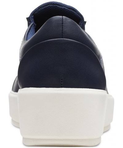 Women's Layton Rae Sneakers Blue $52.50 Shoes