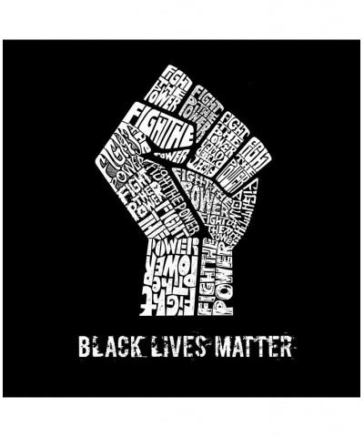 Men's Black Lives Matter Word Art T-Shirt Black $17.84 T-Shirts