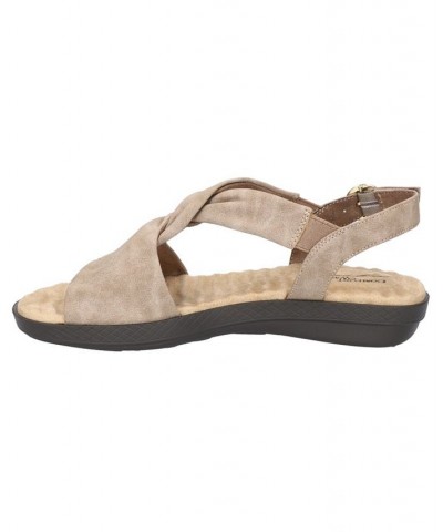 Women's Draper Comfort Sandals Tan/Beige $32.20 Shoes