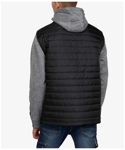 Men's Break It Down Hybrid Jacket Black $48.02 Jackets