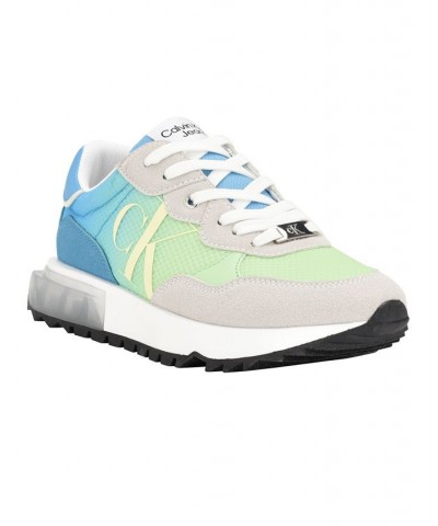 Women's Magalee Casual Logo Lace-Up Sneakers PD04 $37.06 Shoes