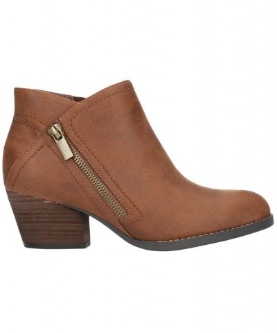 Bobbi Comfort Booties Tan/Beige $38.00 Shoes