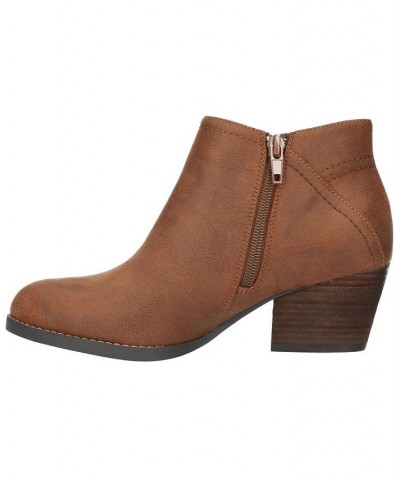 Bobbi Comfort Booties Tan/Beige $38.00 Shoes