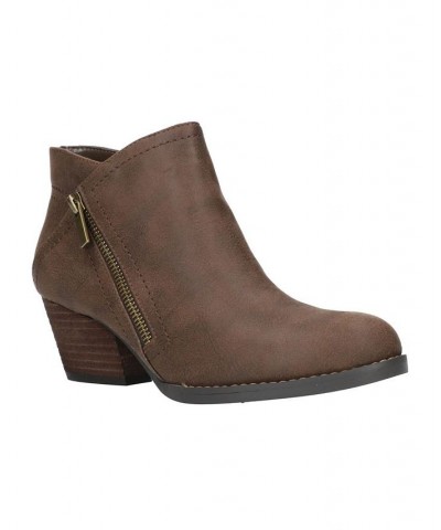 Bobbi Comfort Booties Tan/Beige $38.00 Shoes