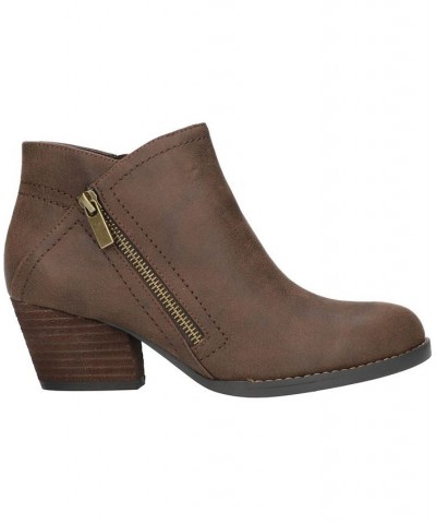 Bobbi Comfort Booties Tan/Beige $38.00 Shoes