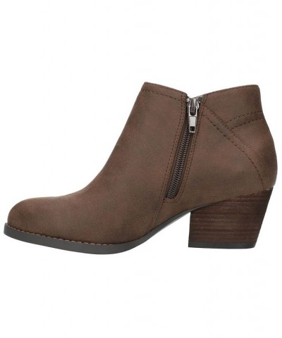 Bobbi Comfort Booties Tan/Beige $38.00 Shoes