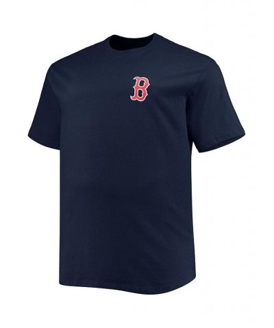 Men's Navy Boston Red Sox Big and Tall Father's Day 1 Dad T-shirt $28.49 T-Shirts