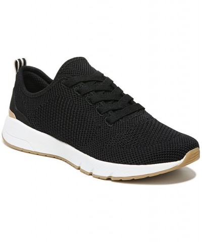 Women's Back To Knit Slip-on Sneakers Black $38.50 Shoes