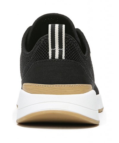 Women's Back To Knit Slip-on Sneakers Black $38.50 Shoes